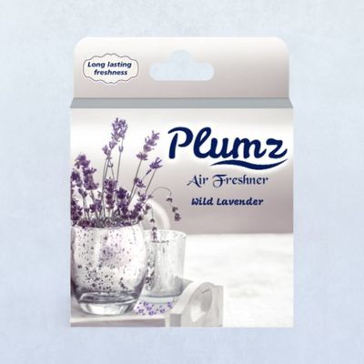 Plumz Bathroom Air Freshener Blocks Wild Lavender