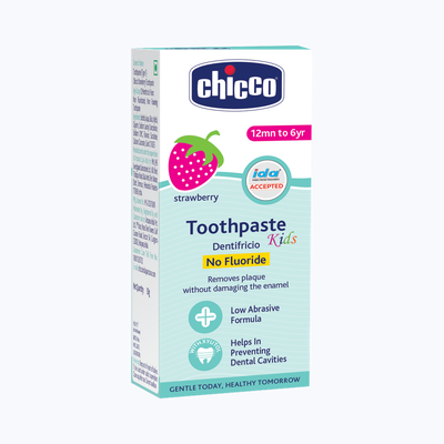 Chicco Toothpaste Strawberry Baby For Kids | 1 - 6 years