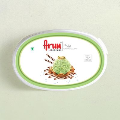 Arun Icecreams Pista Ice Cream Tub