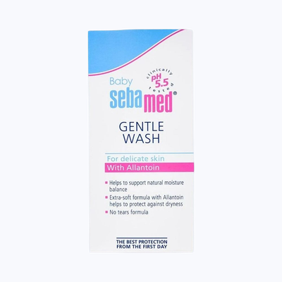 Baby Sebamed Gentle Wash | pH 5.5 | Baby Body Wash | Soap Free | Tear Free