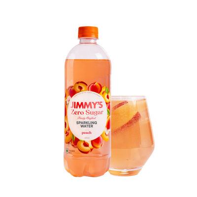 Jimmy's Cocktails Peach Sparkling Water