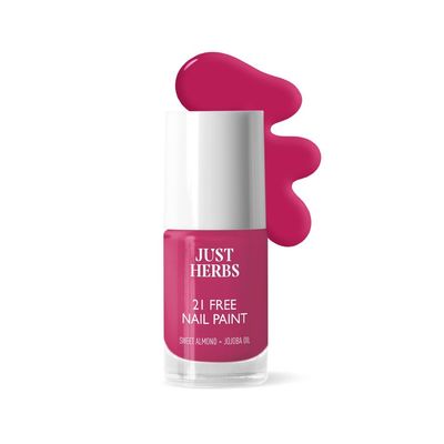Just Herbs Nail Paint (Blossom Pink)