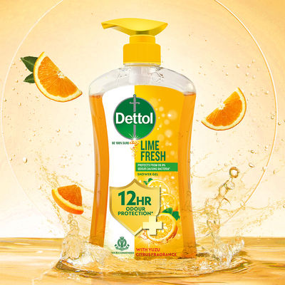 Dettol Body Wash and shower Gel | Lime Fresh Pump