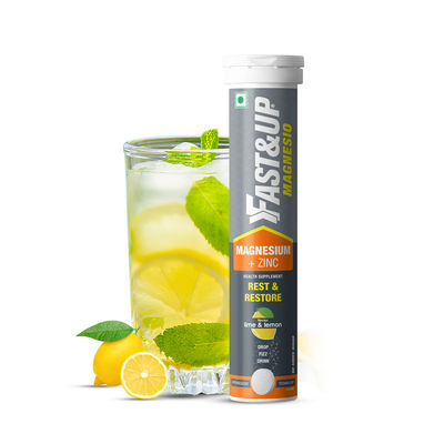Fast&Up Magnesium Sleep & Stress Relief (Lime & Lemon Flavor 20-day pack)