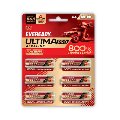 Eveready Ultima Pro Alkaline AA Battery | 800% Longer Lasting