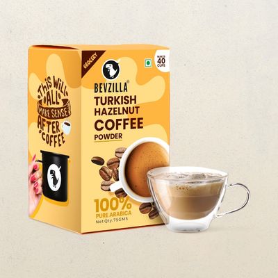 Bevzilla Turkish Hazelnut Flavoured Coffee