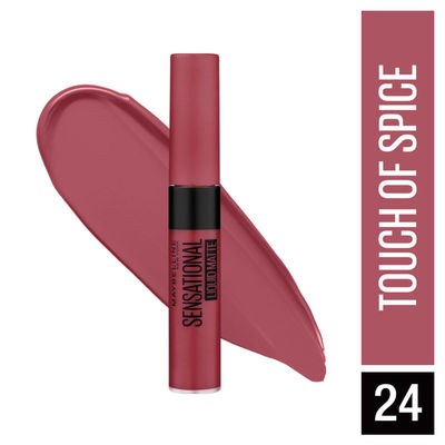 Maybelline New York Sensational Liquid Lipstick - Touch of Spice | Paraben Free