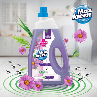 Maxkleen Floor Cleaner Liquid - 2in1 Repellant + Disinfectant Surface Cleaner