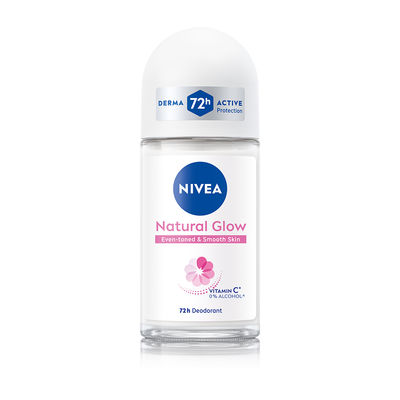 Nivea Natural Glow Even-toned & Smooth Skin 72h Protection Roll On
