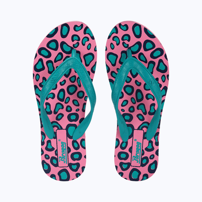 Paragon Women Printed Ultra-Durable Lightweight Thong Flipflops | Pink | UK 4
