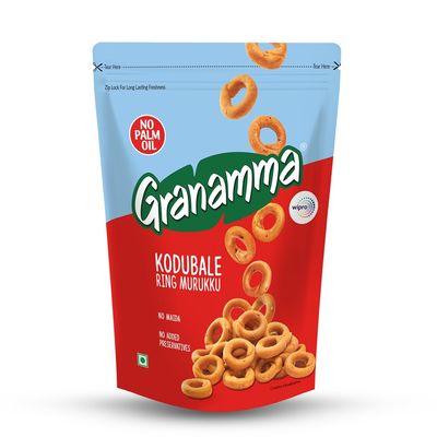 Granamma Kodubale Ring Murukku - No Palm Oil No Maida No Added Preservatives
