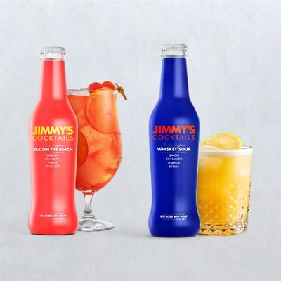 Jimmy'S Cocktails Non Alcoholic Beverage - Sex On The Beach Mixer(250ml) & Jimmy'S Cocktails Whiskey Sour Cocktail Mixer(250ml) Combo