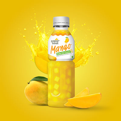 Paper Boat Nata De Coco - Mango
