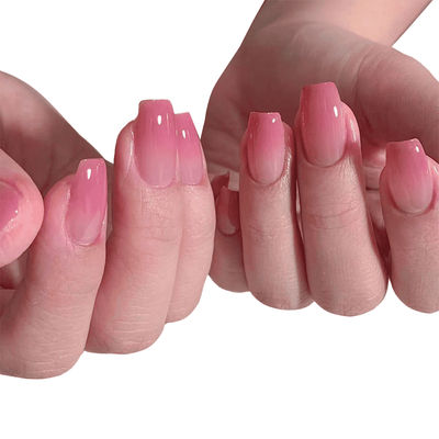 Gush Beauty Medium Square Press On Nails - Pinkey Promise