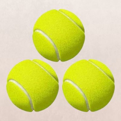 Elan Pro | Play Tennis Balls | Set of 3 | All Court Performance
