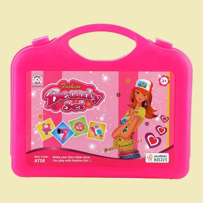 Aditi Toys Beauty Make Up Toy Kit Set For Girls | Pretend And Play Role Play Set | Age - 3+ Years