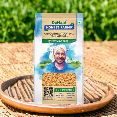 Dehaat Honest Farms Unpolished Toor Dal | Arhar Dal