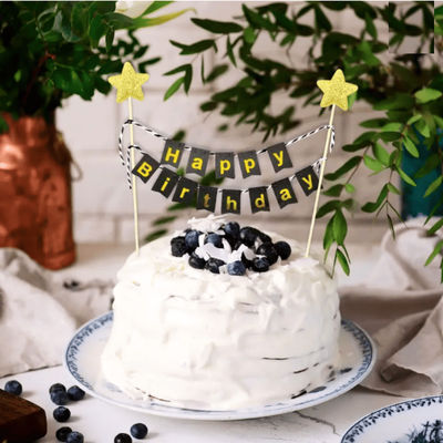 Let's Vybe Birthday Cake Topper