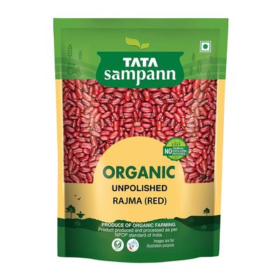 Tata Sampann Organic Rajma Red