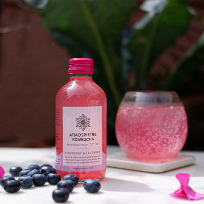 ATMOSPHERE STUDIO Blueberry Lavender Kombucha