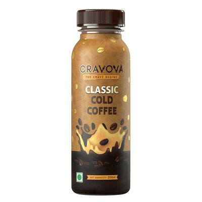 Cravova Classic Cold Coffee 200 ml Combo