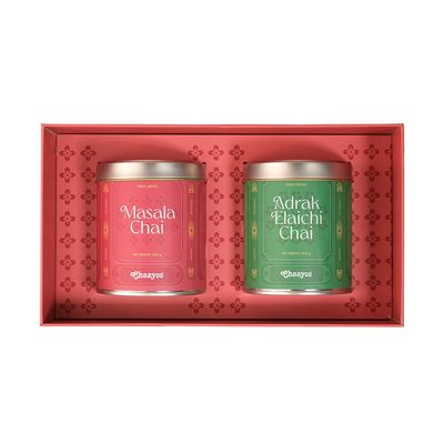 Chaayos Masala Tea & Adrak Eliachi Tea Premix Box
