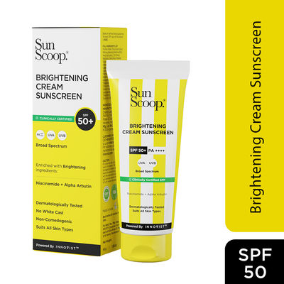Sunscoop Daily Spf50 Sunscreen Cream Pa+++ For Normal, Oily, Dry, Sensitive Skin