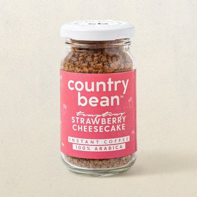 Country Bean Strawberry Cheesecake Coffee No Added Sugar