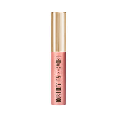 Lakme Double Duty Lip & Cheek Mousse Matte Lipstick & Soft Blush, Plum Feather