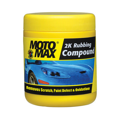 Motomax 2K Rubbing Compound 100g | Removes Scratches, Paint Defects & Oxidation | Car & Bike