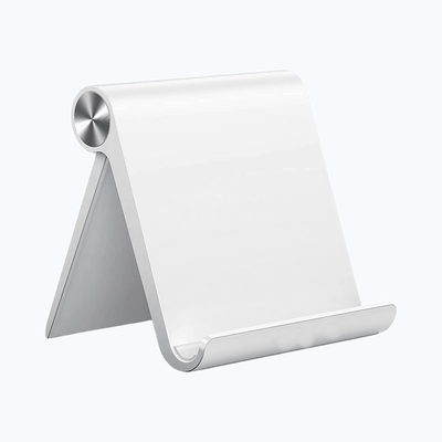 Striff Uph1W Multi Angle Tablet/Mobile Stand. Holder For Iphone, Android (White) Tabletop