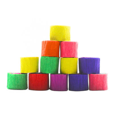 Let's Vybe Multicolor Streamers 12 rolls