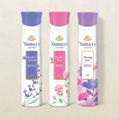 Yardley London Assorted Deodorant Pack for Women - Assorted