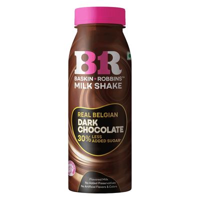 Baskin Robbins Dark Chocolate Milkshake