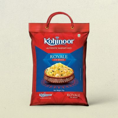 Kohinoor Authentic Royale Special Full Grain Biryani Basmati RicePolished