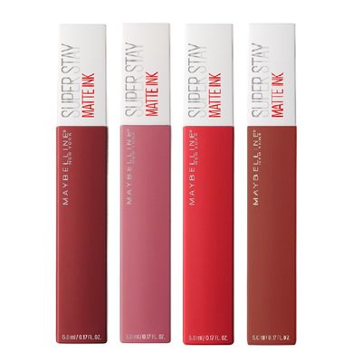 Maybelline New York Superstay 4-in-1 Lip Kit - Voyager, Lover, Pioneer, Seeker
