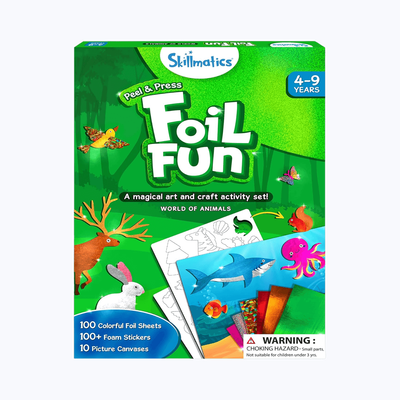 Skillmatics Foil Fun World Of Animals
