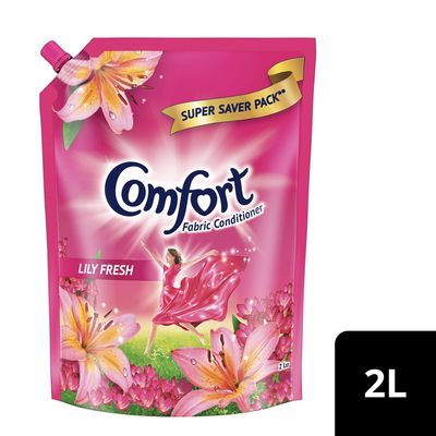 Comfort After Wash Lily Fresh Fabric Conditioner Bottle