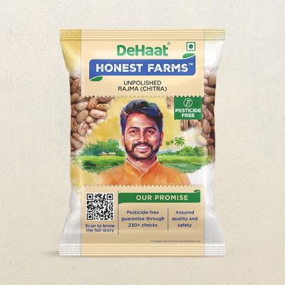 Dehaat Honest Farms Unpolished Rajma | Chitra