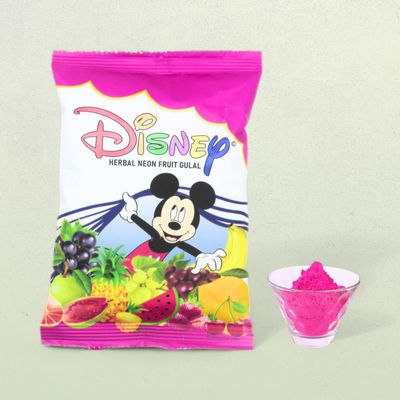 Pink - Herbal Gulal/ Holi Color Disney