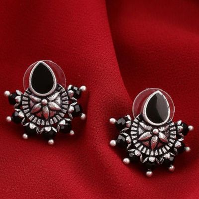 Voylla Nayantara Petals Motif Stud Earrings