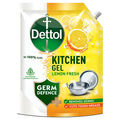 Dettol Kitchen Dish and Slab Gel - Refill (Lemon Fresh)
