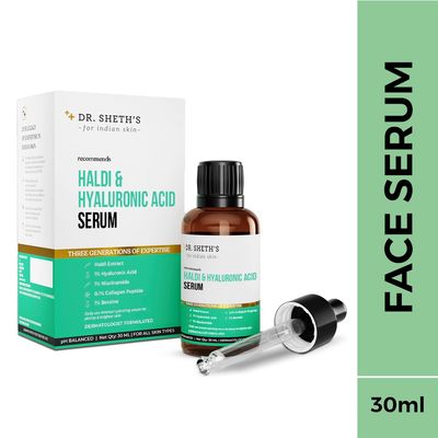 Dr. Sheth’s Haldi & Hyaluronic Acid Serum