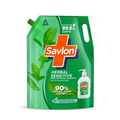 Savlon Handwash herbal Sensitive Pouch