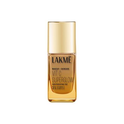 Lakme Makeup+Skincare VitC Superglow Skin Perfecting Tint Neutral Almon N340