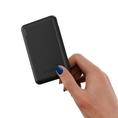 Urbn 10000Mah Nano Slim Power Bank - Black,Cable Type C to C(Wired Mobile Connectivity)