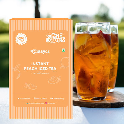 Chaayos Peach Instant Iced Tea