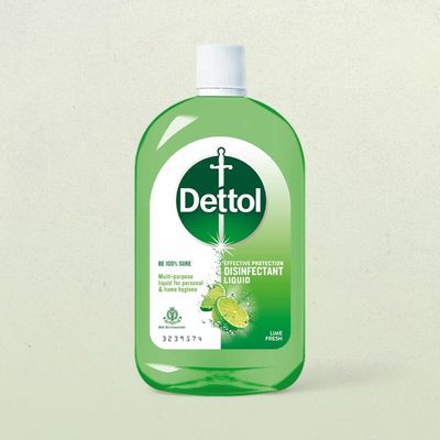 Dettol Liquid Disinfectant -Floor Cleaner, Surface Disinfection, Personal Hygiene - Lime Fresh