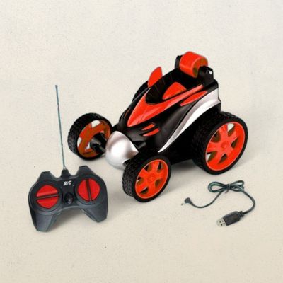 Wembley High Speed Mini 1:24 Scale Rechargeable Remote Control Car For Kids - Red Stunt Car
