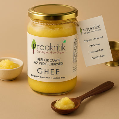 Praakritik A2 Bilona Gir Cow Ghee